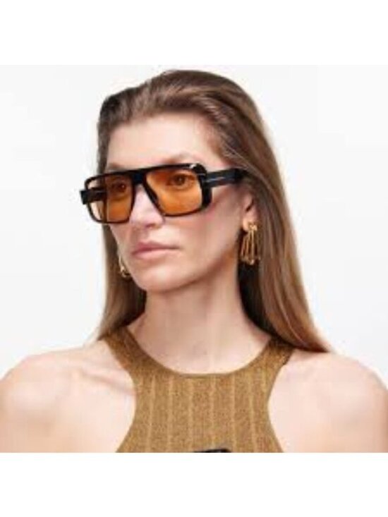 Tom Ford Turner FT1101 52F Sunglasses Havana Aviator Frame, Brown Lenses main image 7